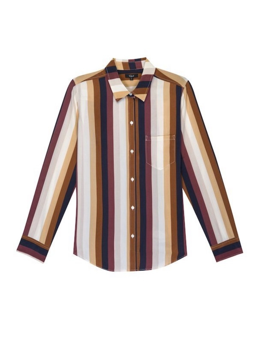 Rails KATE VALENCIA - Button-Up Striped Blouse - Picture 4 of 4